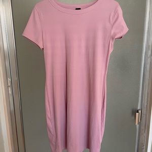 Bubble gum pink dress